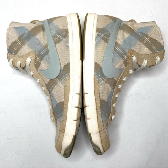 NIKE 2008-2009 Vintage Blue & Tan Blazer Mid Sneaker - Picture 3 of 12